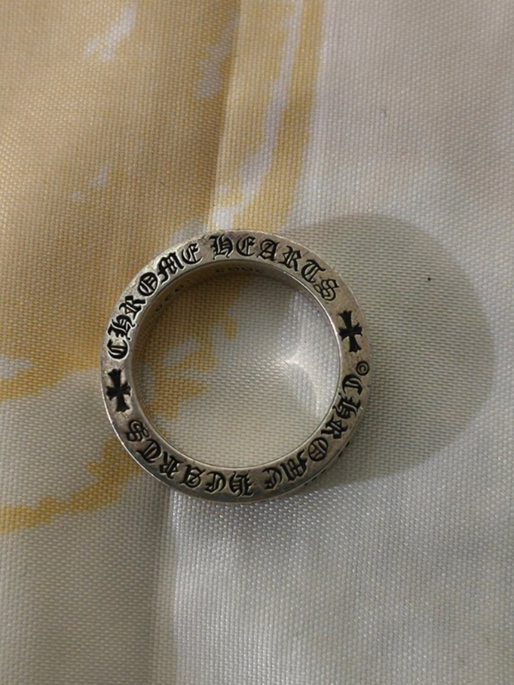 Chrome Hearts Classic Sterling Silver Ring - Picture 2 of 5